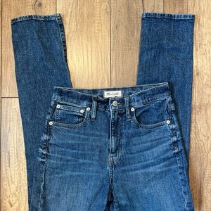 Madewell High-Rise Slim Boyfriend Jeans